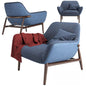 Blue Modern Chair singlesofa