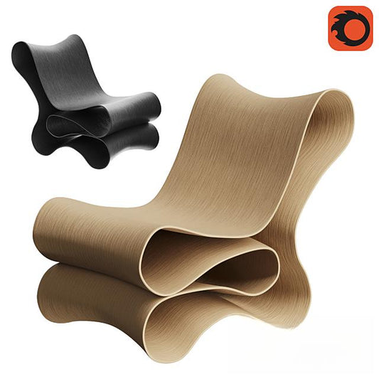 Modern Wave Chair singlesofa