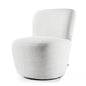 White Fluffy Chair singlesofa