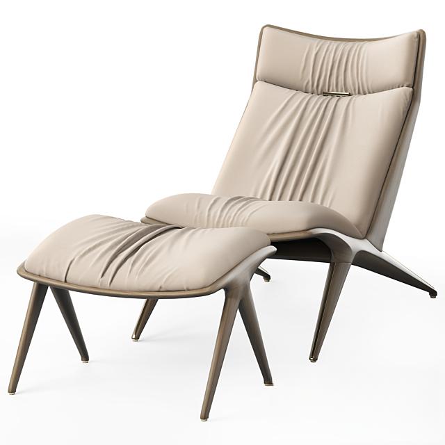 Modern Leather Lounge Chair singlesofa