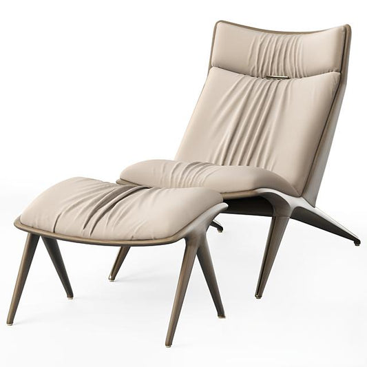 Modern Leather Lounge Chair singlesofa