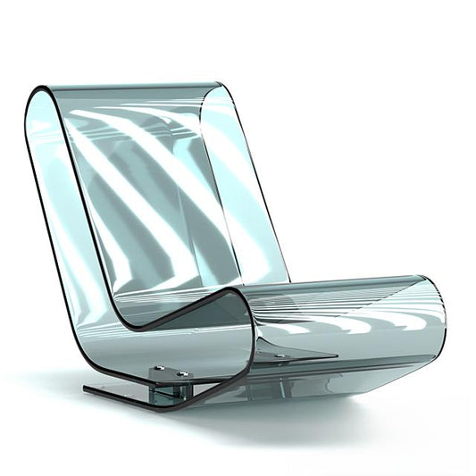 Modern Transparent Chair singlesofa