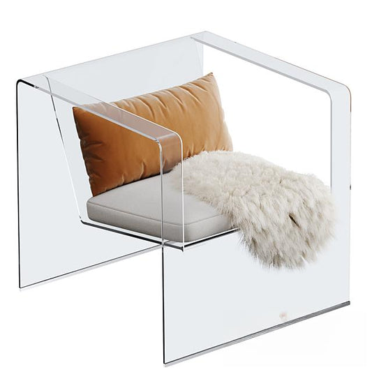 Modern Clear Chair singlesofa