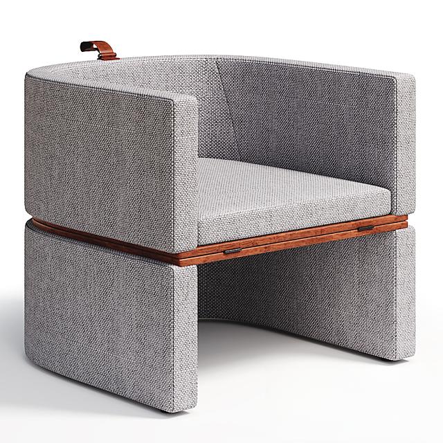 Grey Modern Chair singlesofa