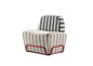 Striped Modern Chair singlesofa