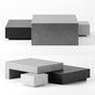 Concrete Teatable Modern table
