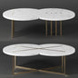 Marble Metal Teatable table