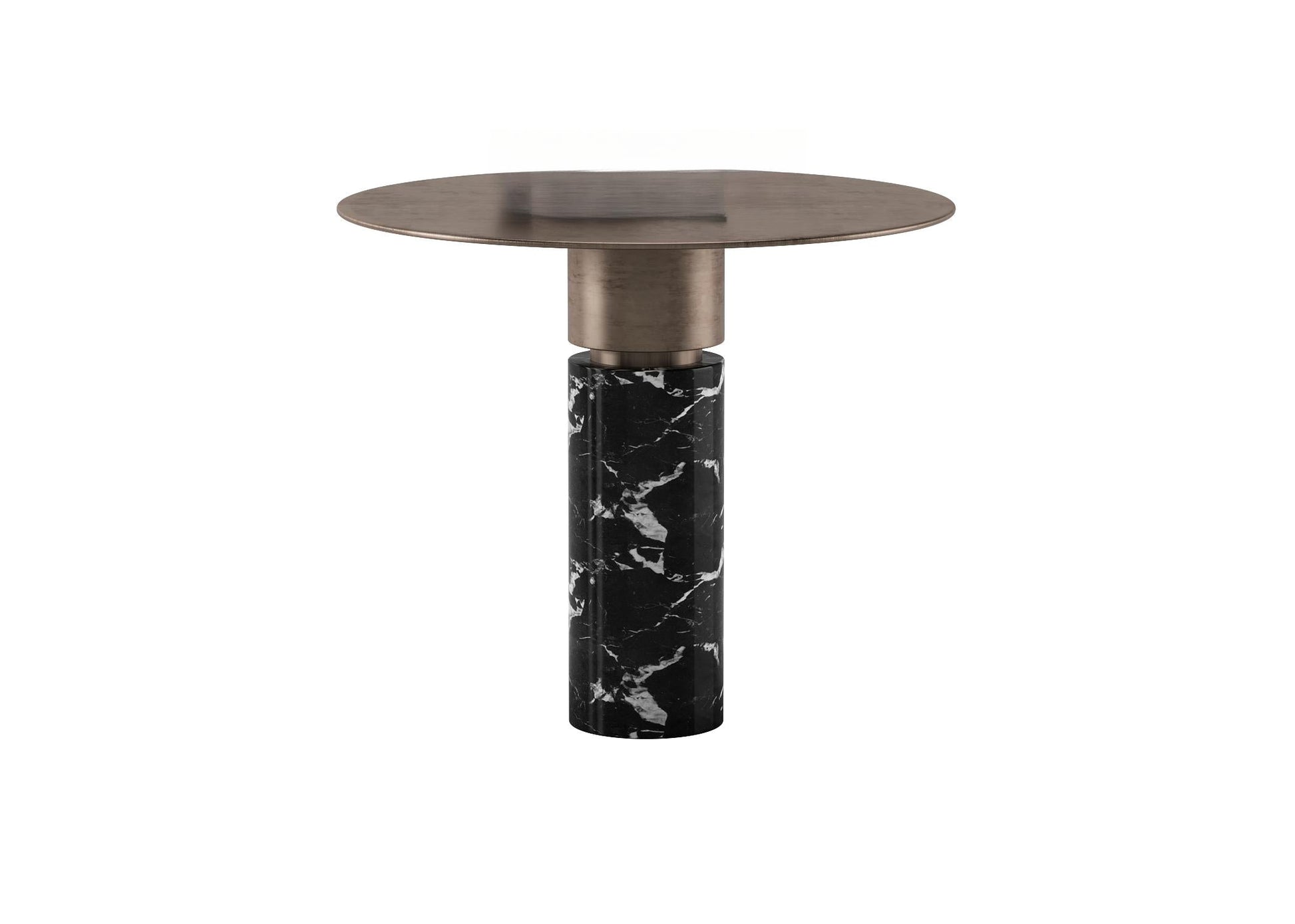 Marble round teatable table