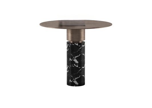 Marble round teatable table