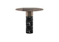 Marble round teatable table