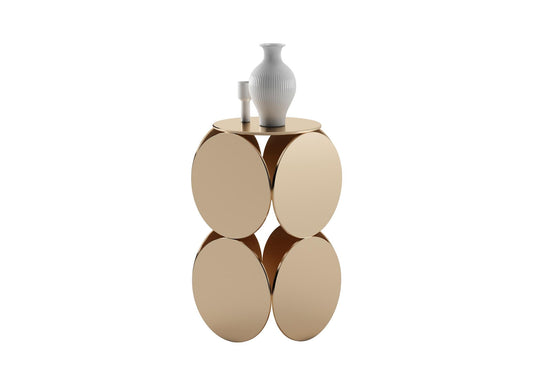 Geometric Round Teatable table