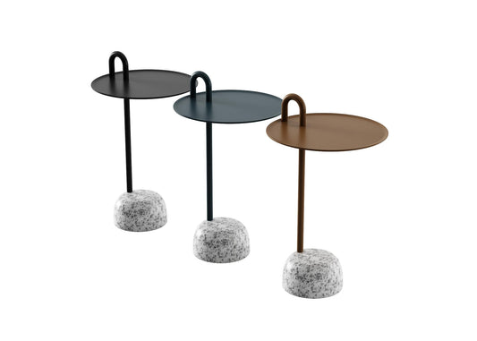 Round Stone Modern table