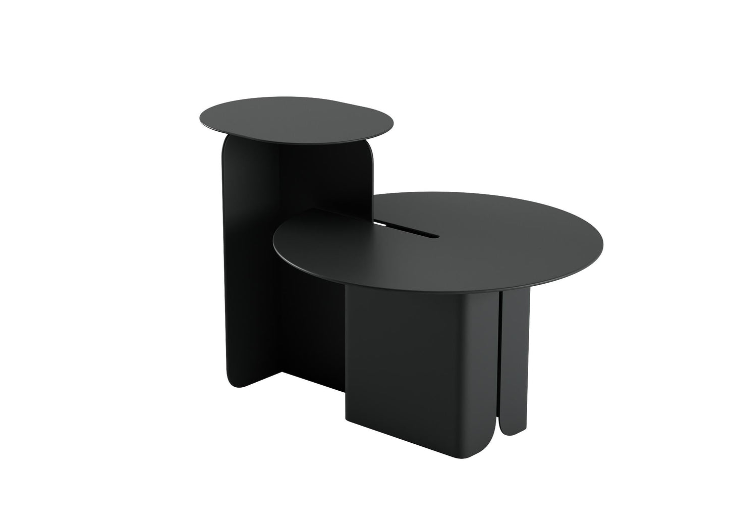 black modern teatable table