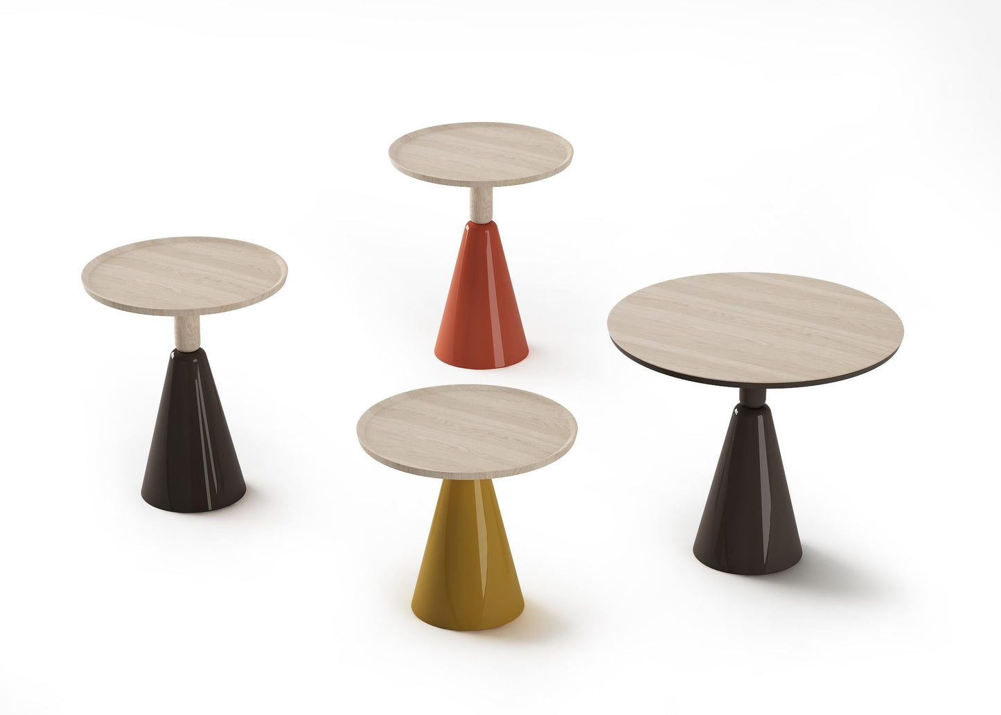Colorful modern teatable table