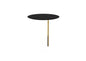 Black round teatable table