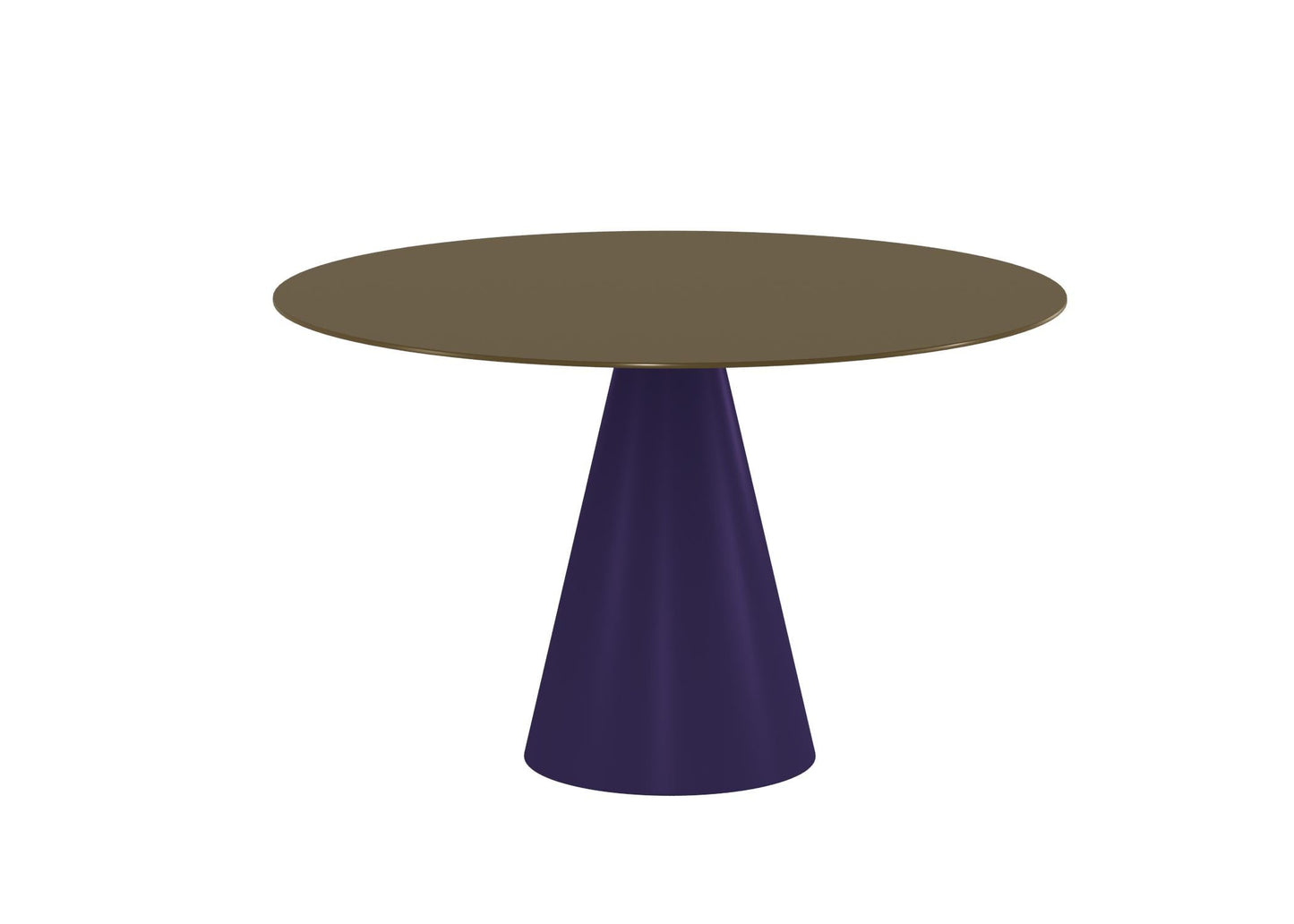 Round Purple Teatable table