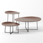 Oval Teatable Modern table