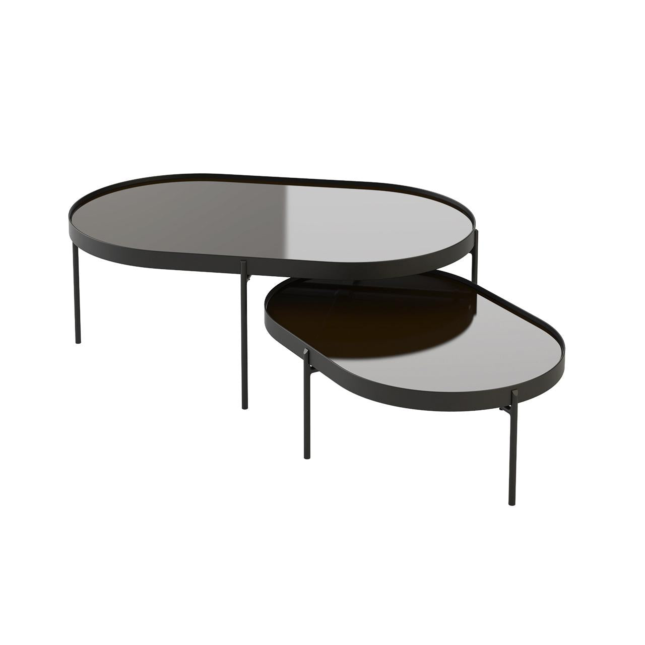 Oval Nesting Teatable table