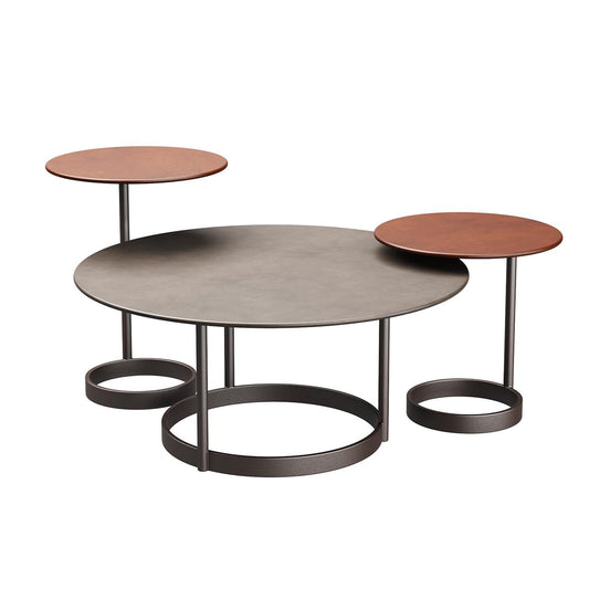 Round Metal Teatable table
