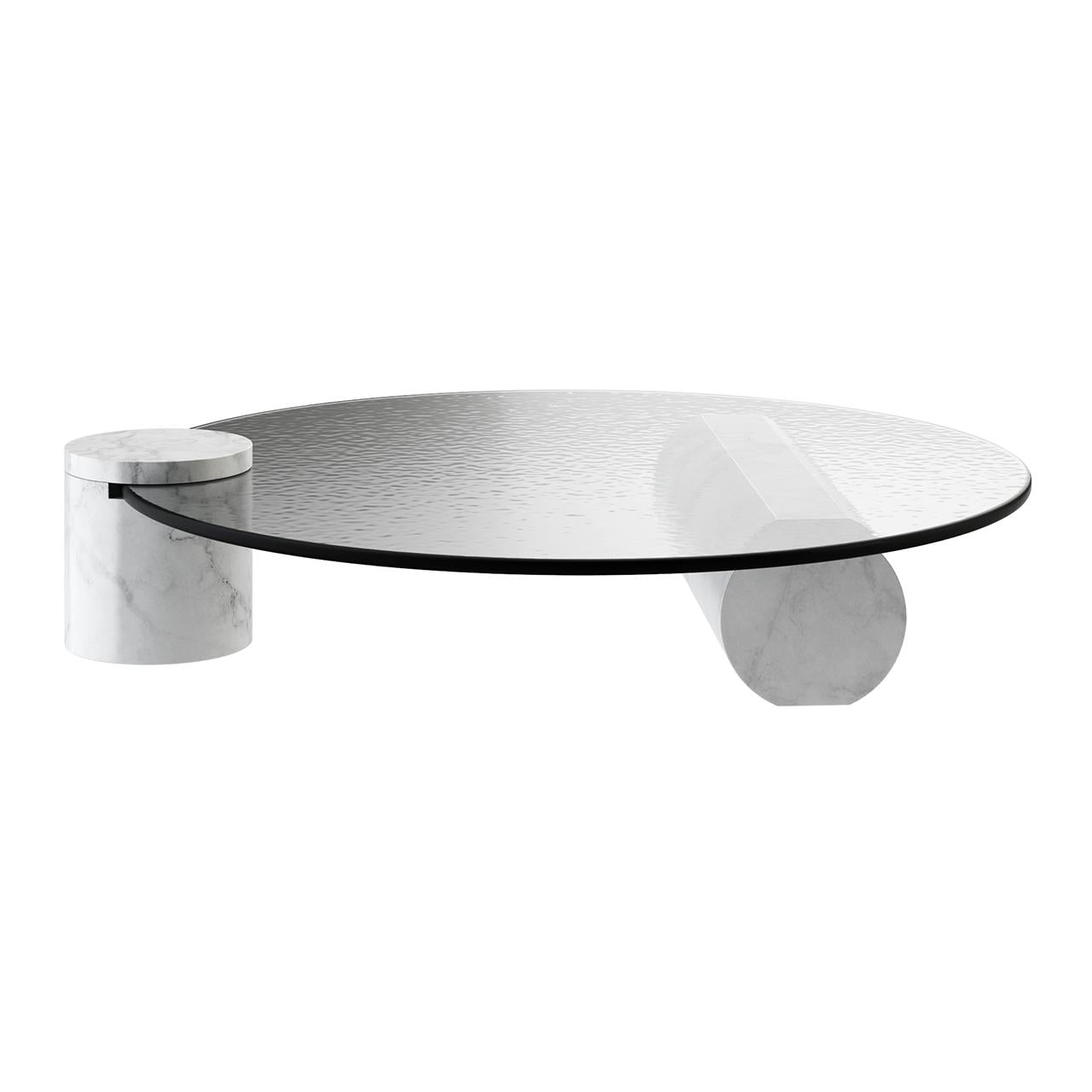 Marble Round Teatable table