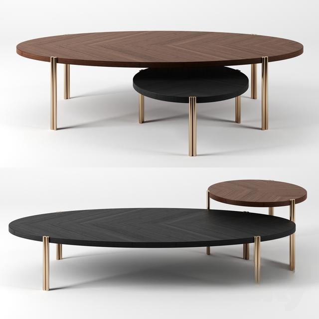 Round Oval Teatable table