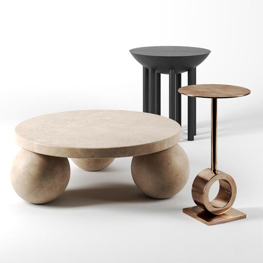 Round Teatable Modern table