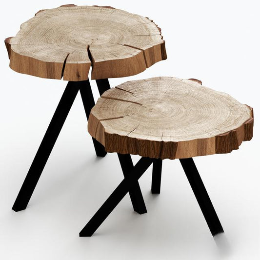Natural Wood Teatable table