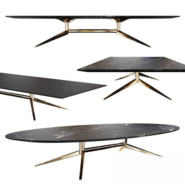 Black Marble Teatable table