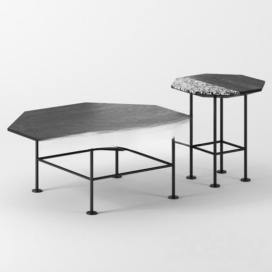 Hexagon Teatable Modern table