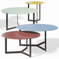 Colorful Oval Teatable table