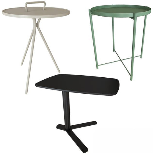 Round Oval Teatable table