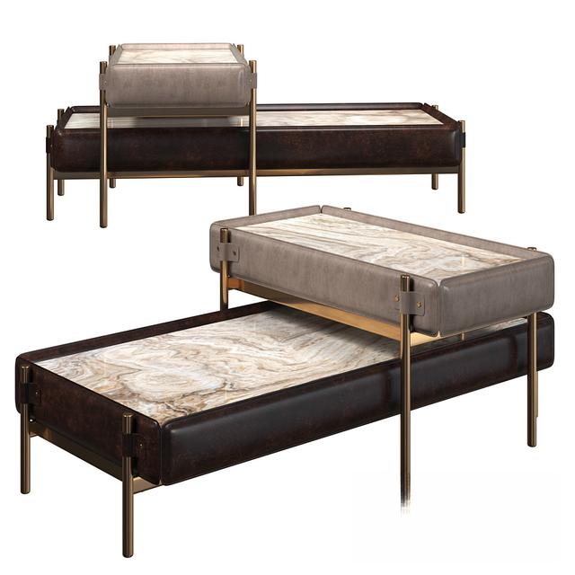 Marble Leather Modern table