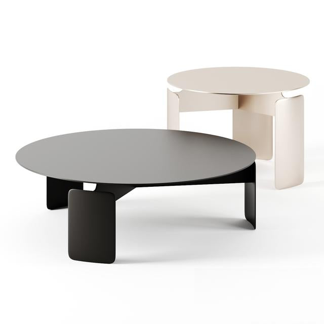 Round modern teatable table