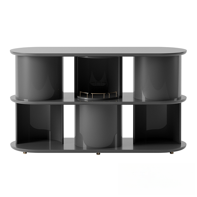 Modern Black Teatable table