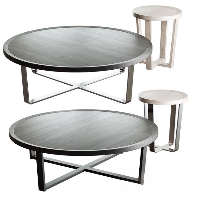 Round Metal Teatable table