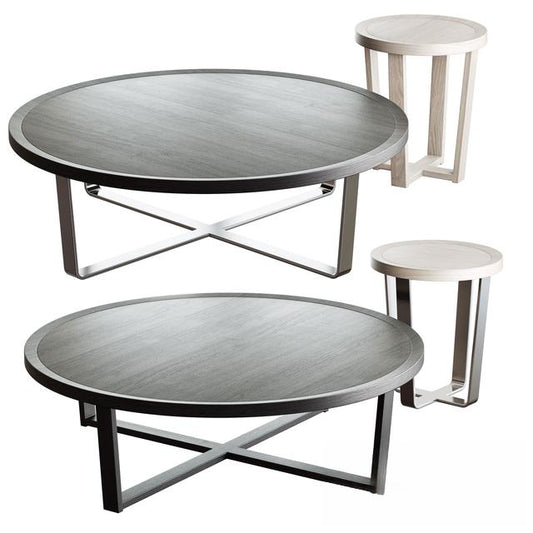 Round Metal Teatable table