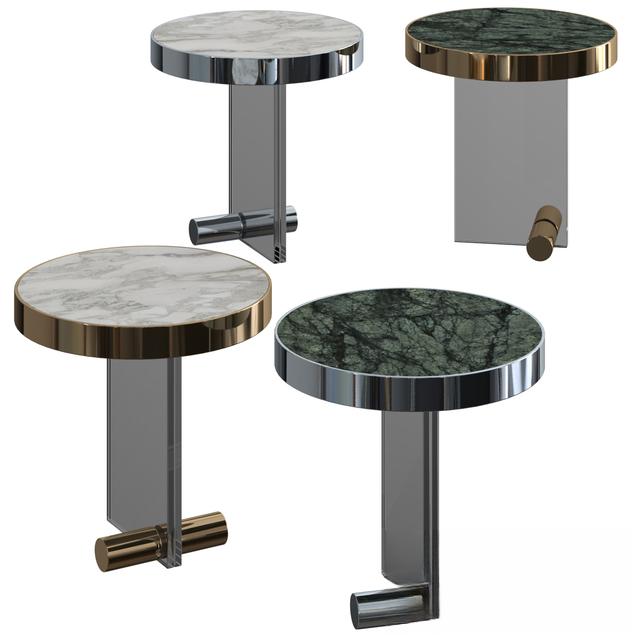 MarbleMetalModern table