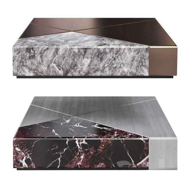 Marble Metal Teatable table