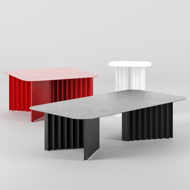 Modern geometric teatable table