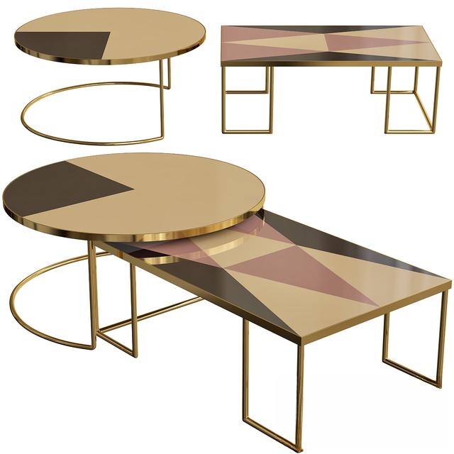 Geometric Pattern Teatable table