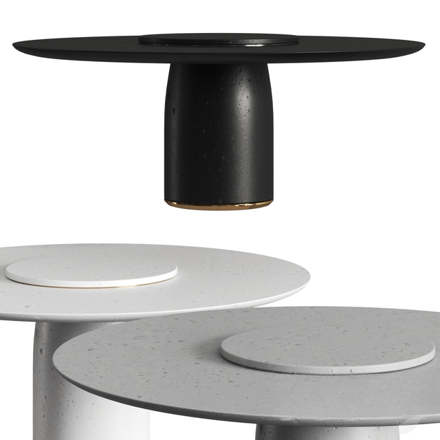 Black White Gray Teatable table