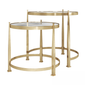 Round Metal Teatable