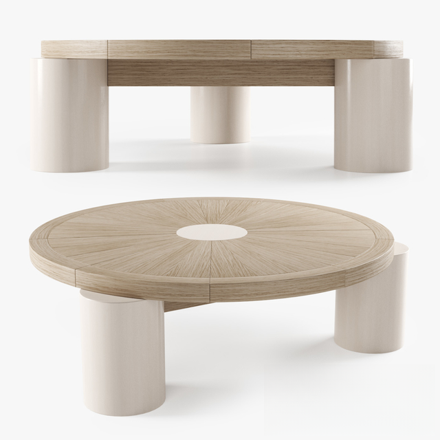 Round Teatable Modern