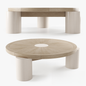 Round Teatable Modern
