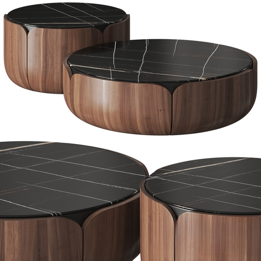 WoodenRoundTeatable table