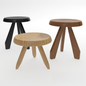 Round Wooden Teatable table