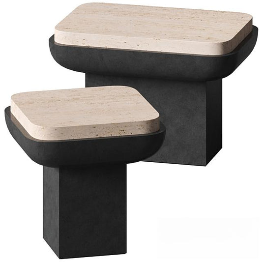 Black Square Teatable table