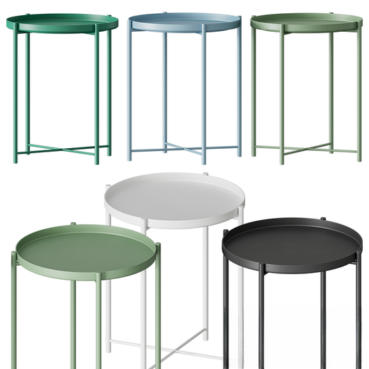 Round Colorful Teatable table