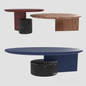 Modern Oval Teatable table