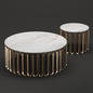 MarbleMetalRound table